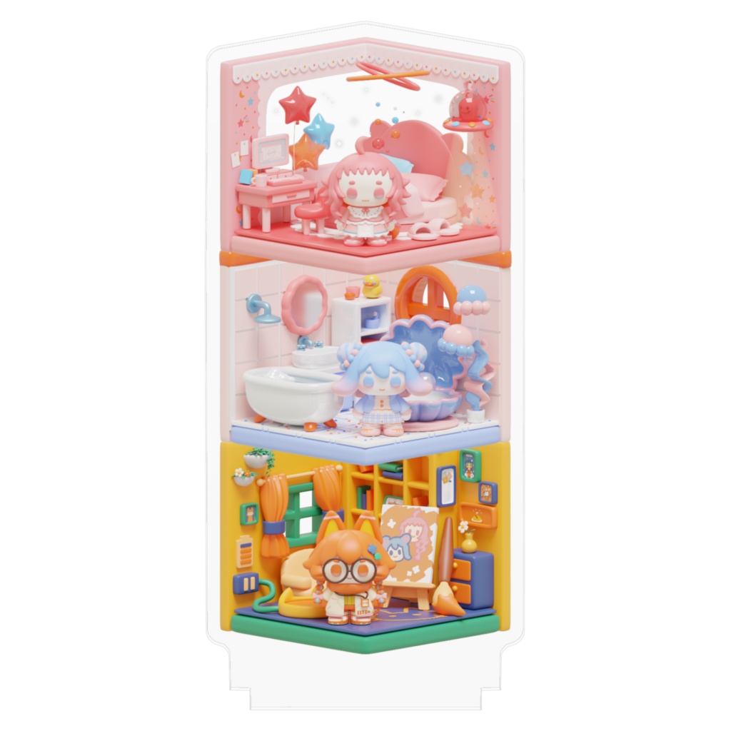 Poutiny House アクリルフィギュア