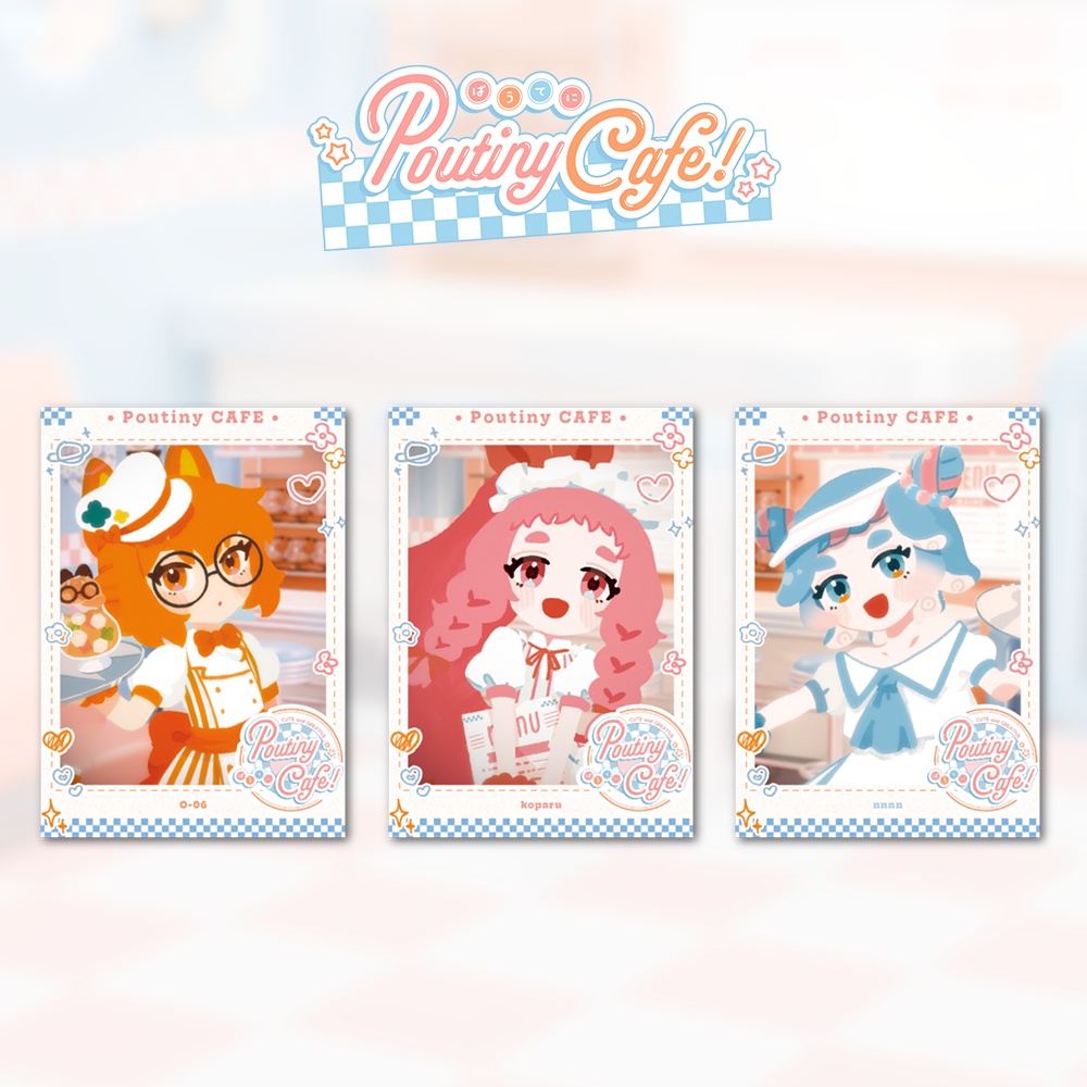 Poutiny Cafe チェキ風カード