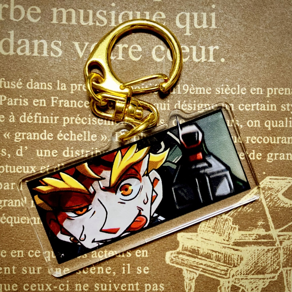 ドカン!アクリルキーホルダー