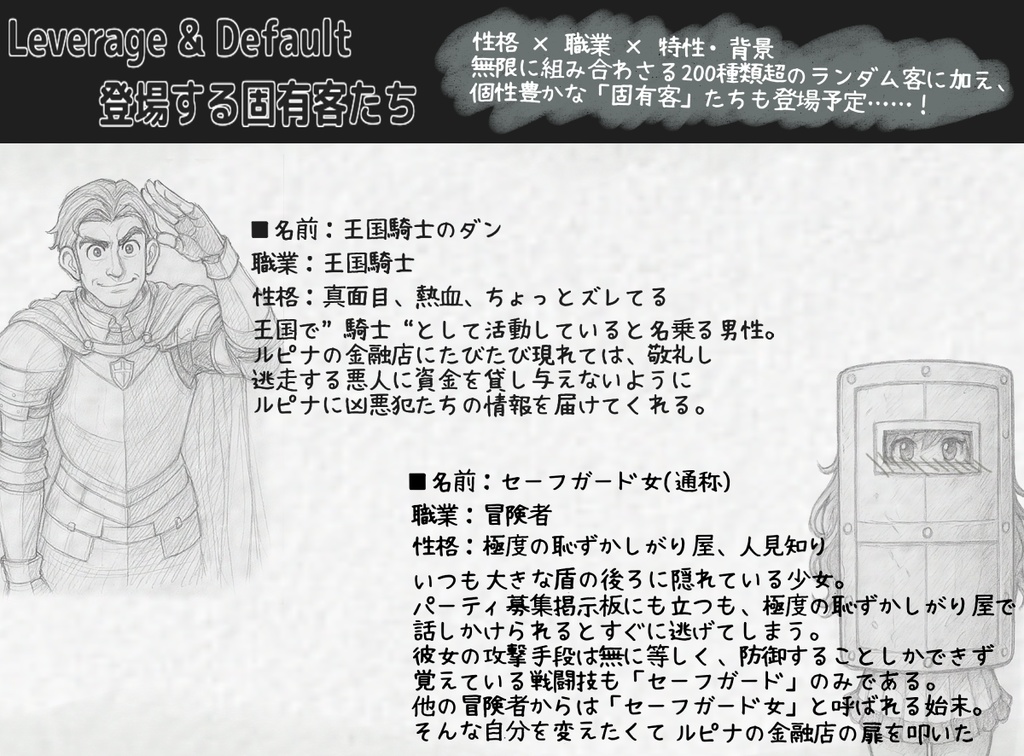 Leverage&Default ールピナの勘定録ー