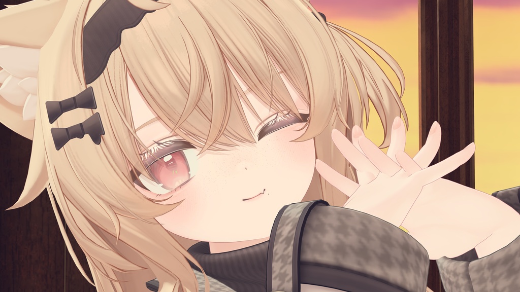 【EKu】ナチュラル make up Texture【そばかす&ほくろ付き】