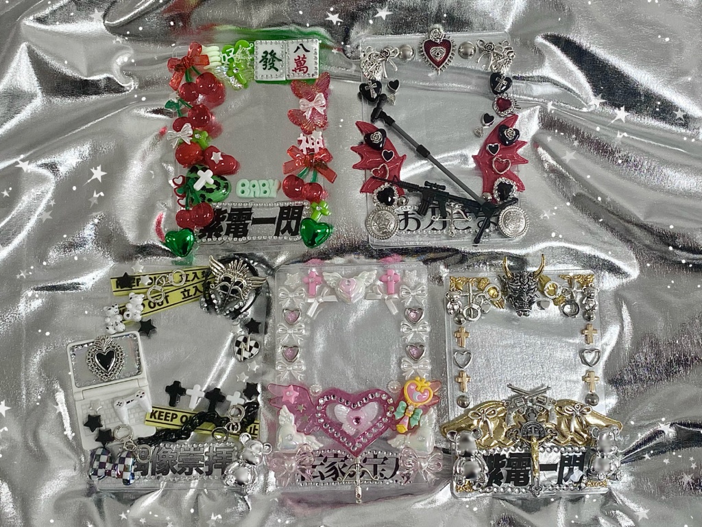 【B7】⚔️男士向け⚔️デコブロマイドケース①