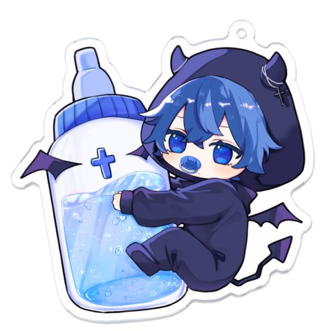 アクリルキーホルダー_ばぶぬい！