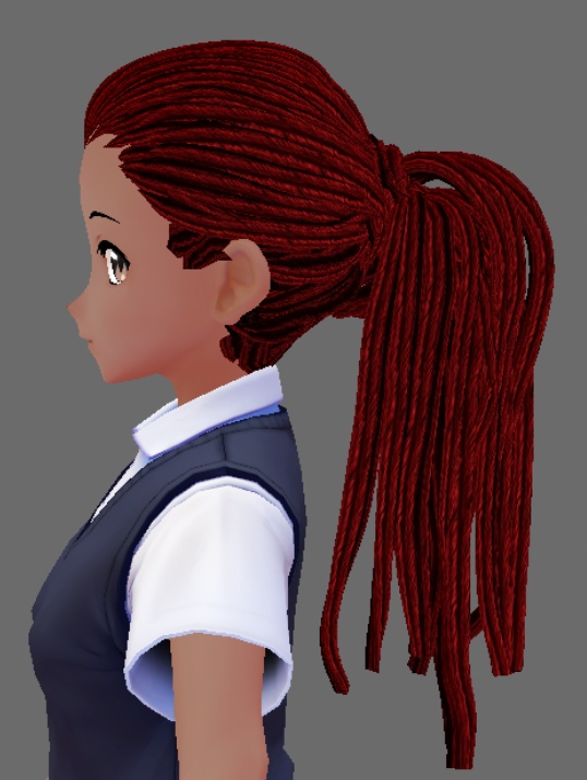 Dreadlocks hair preset