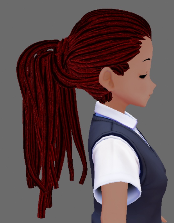 Dreadlocks hair preset