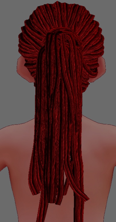 Dreadlocks hair preset