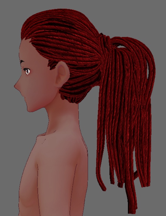 Dreadlocks hair preset 