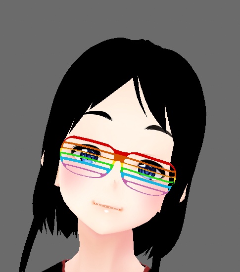 rainbow glasses 