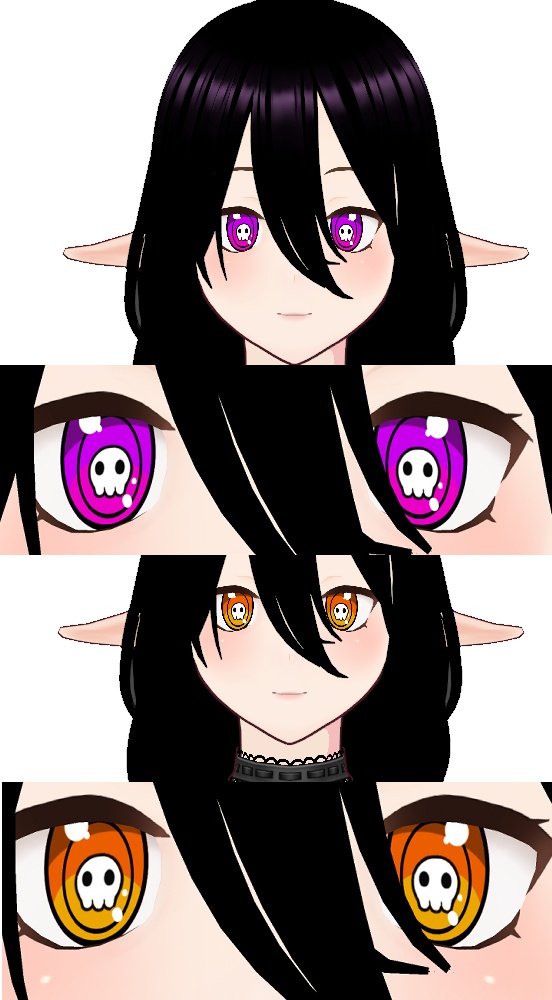 Skull eye texture pack