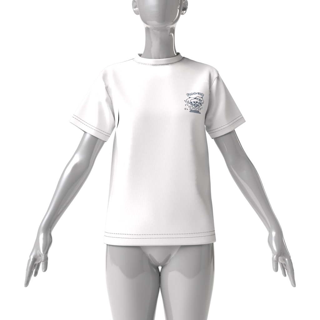 ドスケルベロス ver.Cute ビッグシルエットTシャツ