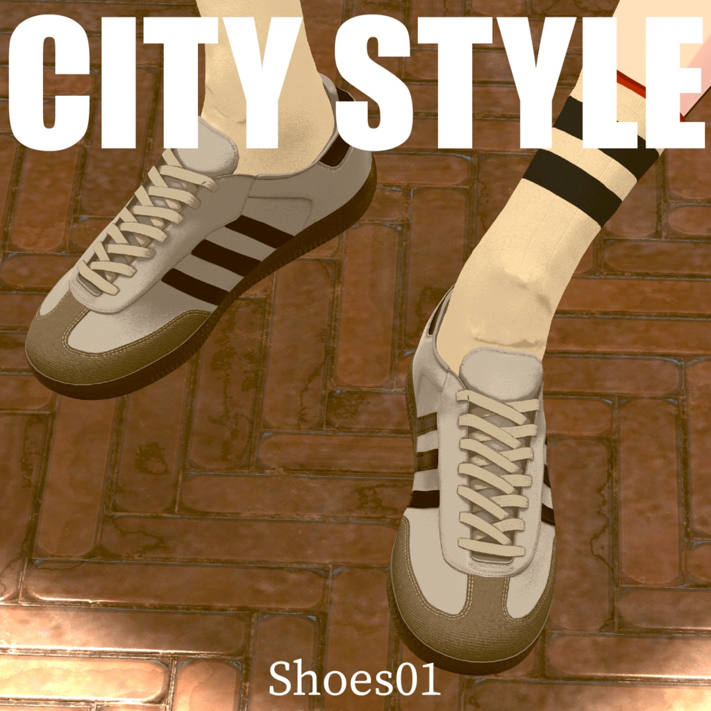［VRC Shoes］Shoes01（MA設定済み）