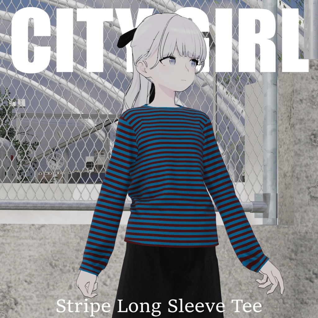 ［Lapwing］Stripe Long Sleeve Tee（MA設定済み）