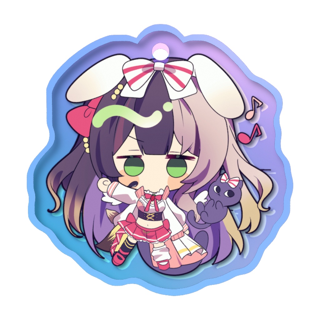 黒雪いちごめじるしチャーム