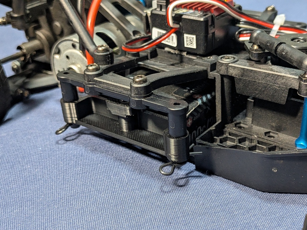 M-07/M-08用ショートリポホルダー(黒)