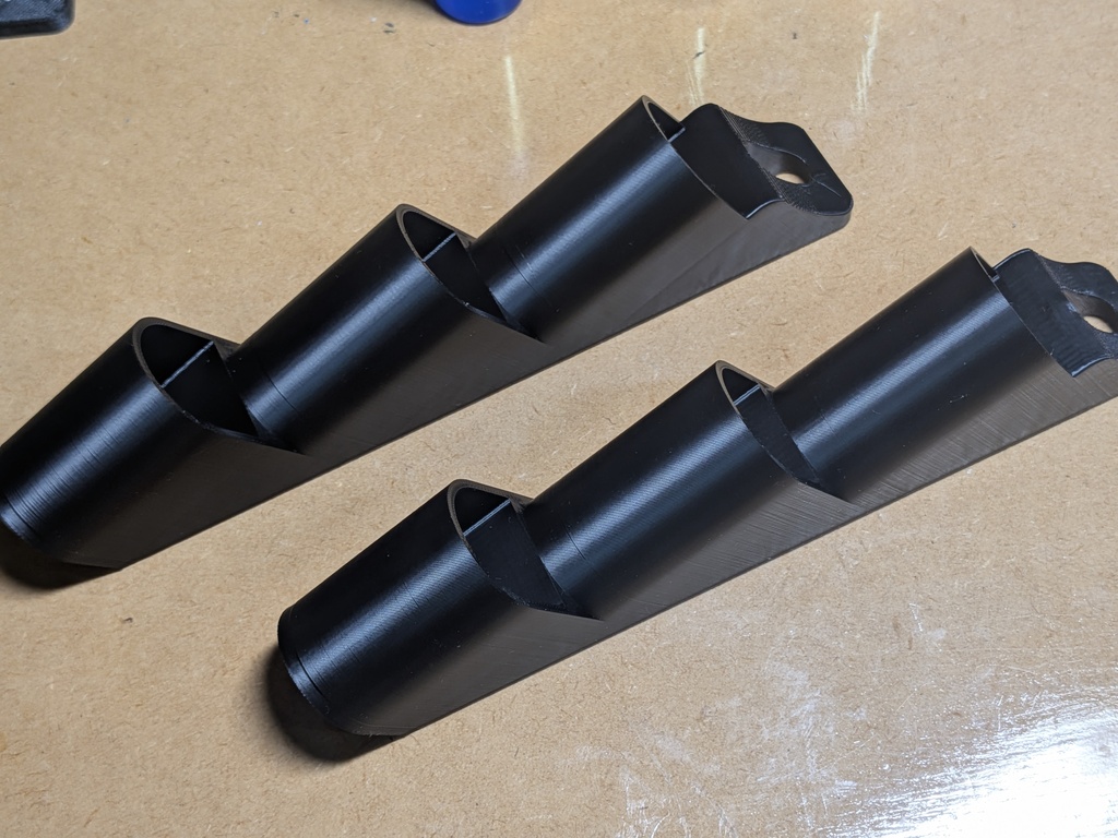 タミヤ ダンパーオイル用 壁掛けハンガー（3本収納）2個セット / 有孔ボード対応【ラジコン・ピット整理】