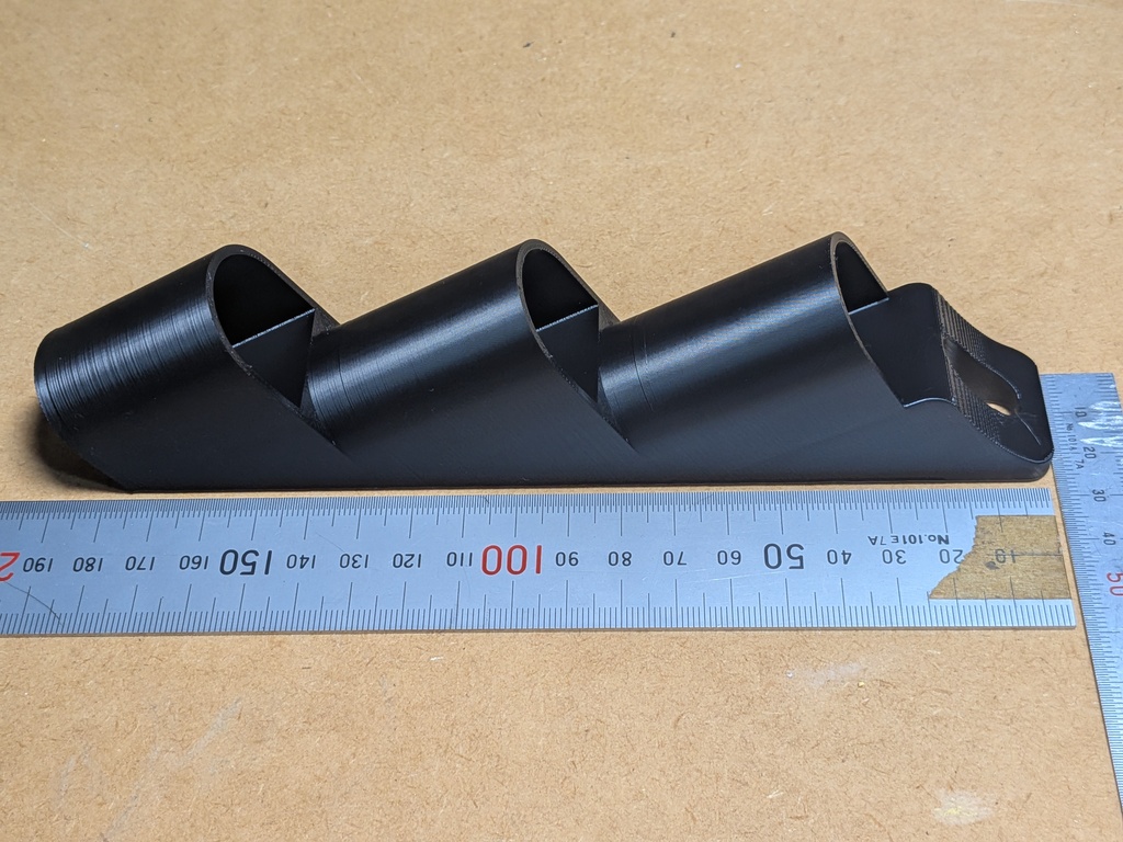 タミヤ ダンパーオイル用 壁掛けハンガー(3本収納)2個セット / 有孔ボード対応【ラジコン・ピット整理】