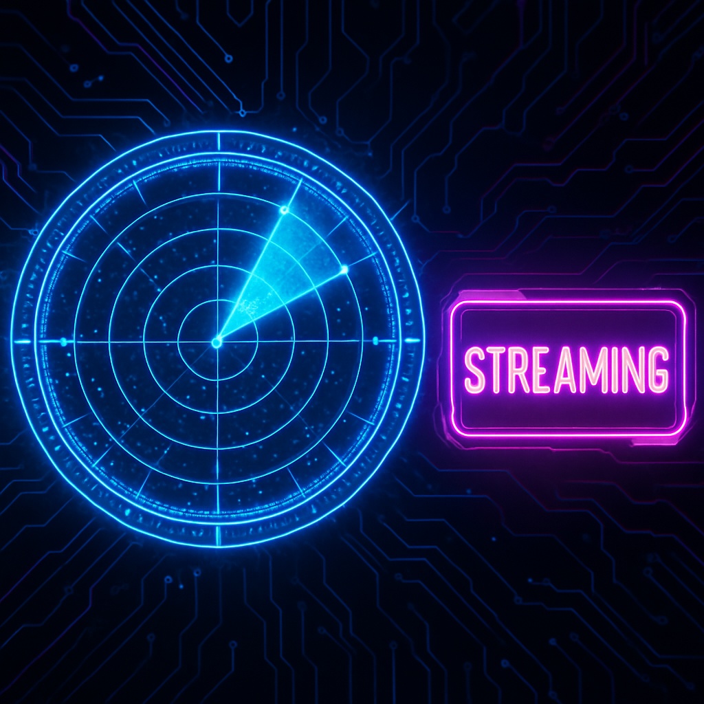 【配信画面】サイバーパンク・ネオン動的オーバーレイセット