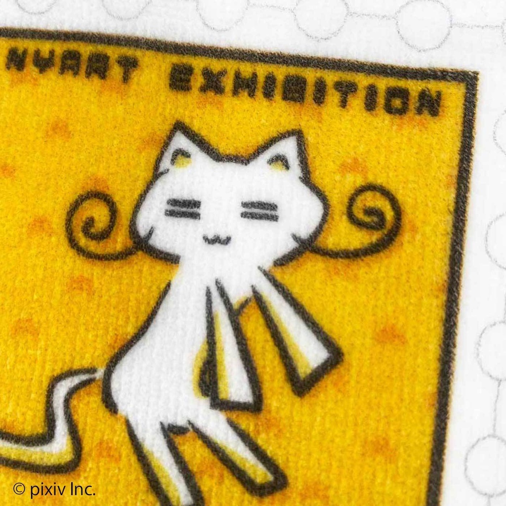ニャーと!展×猫部 daniwellタオルハンカチ