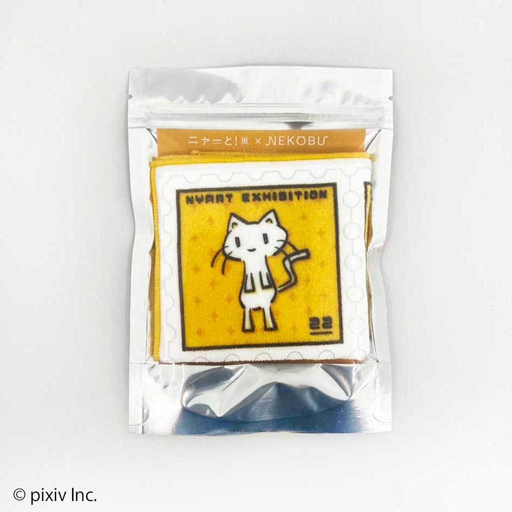 ニャーと!展×猫部 daniwellタオルハンカチ