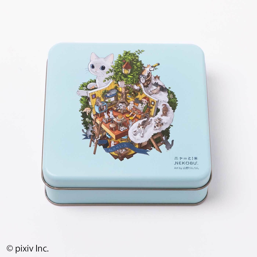 ニャーと!展×猫部　缶入りルイボスティー〈山野りんりん〉
