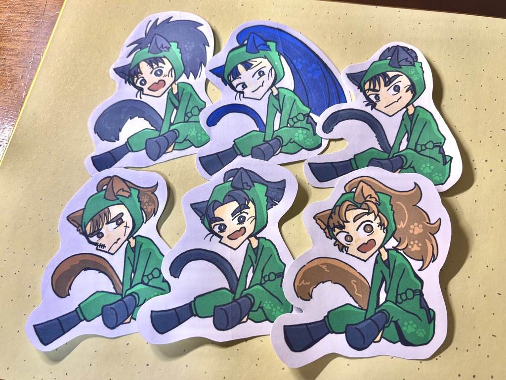 【CC福岡62】六のいろは猫すてっかぁ