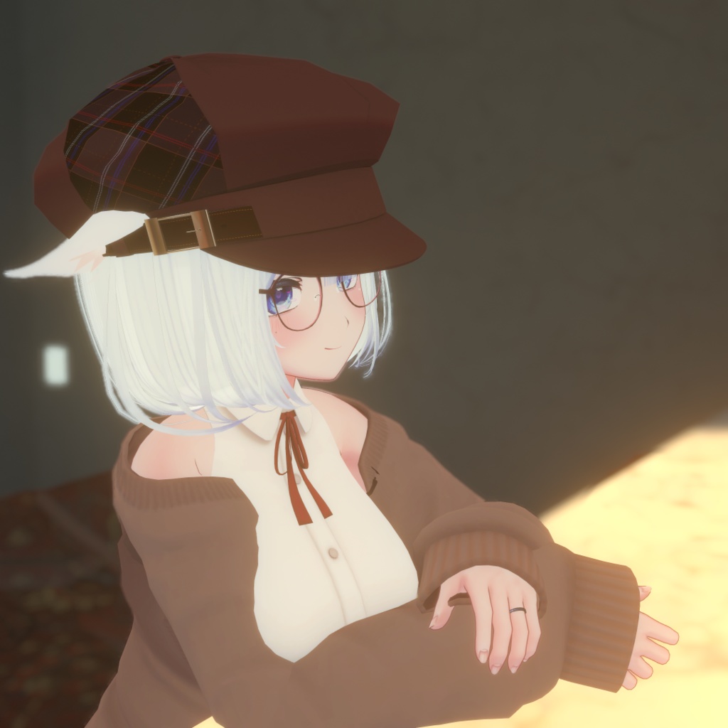 【衣装】 カジュアルキャスケット帽