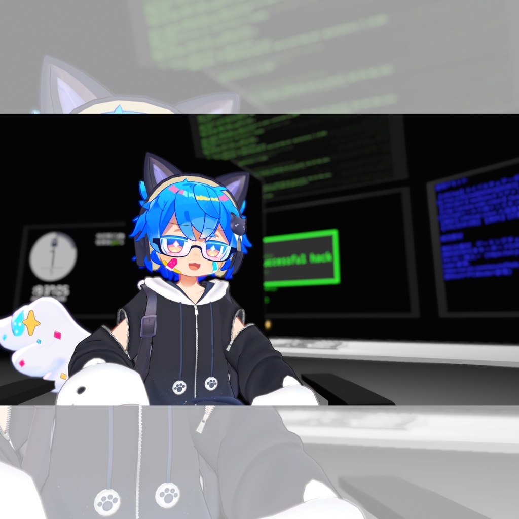 【アクセサリー】街歩きおでかけコーデ メガネセット3種