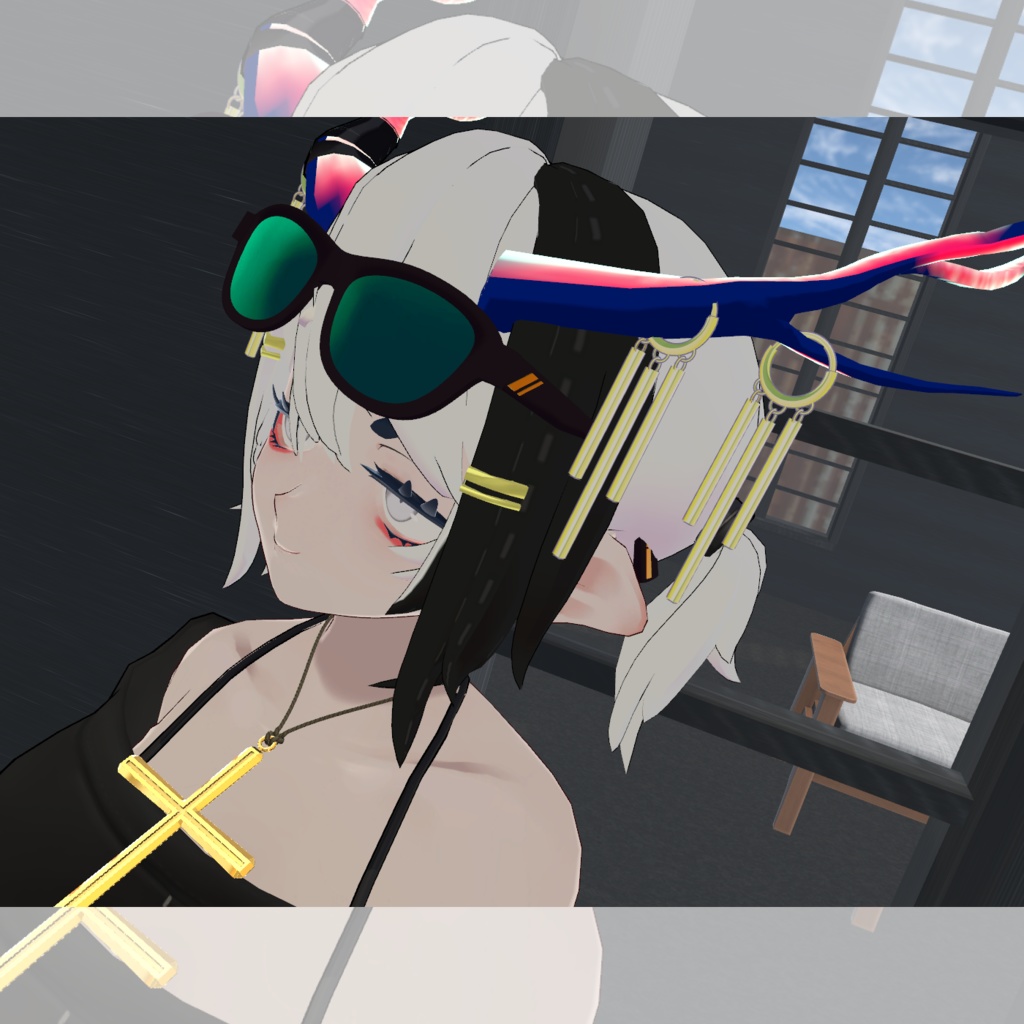 【アクセサリー】街歩きおでかけコーデ メガネセット3種