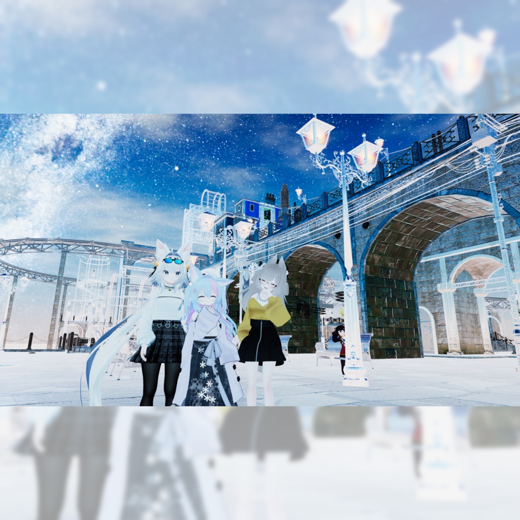 【アクセサリー】街歩きおでかけコーデ メガネセット3種