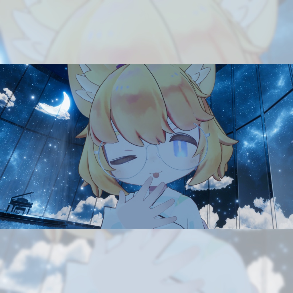 【アクセサリー】街歩きおでかけコーデ メガネセット3種