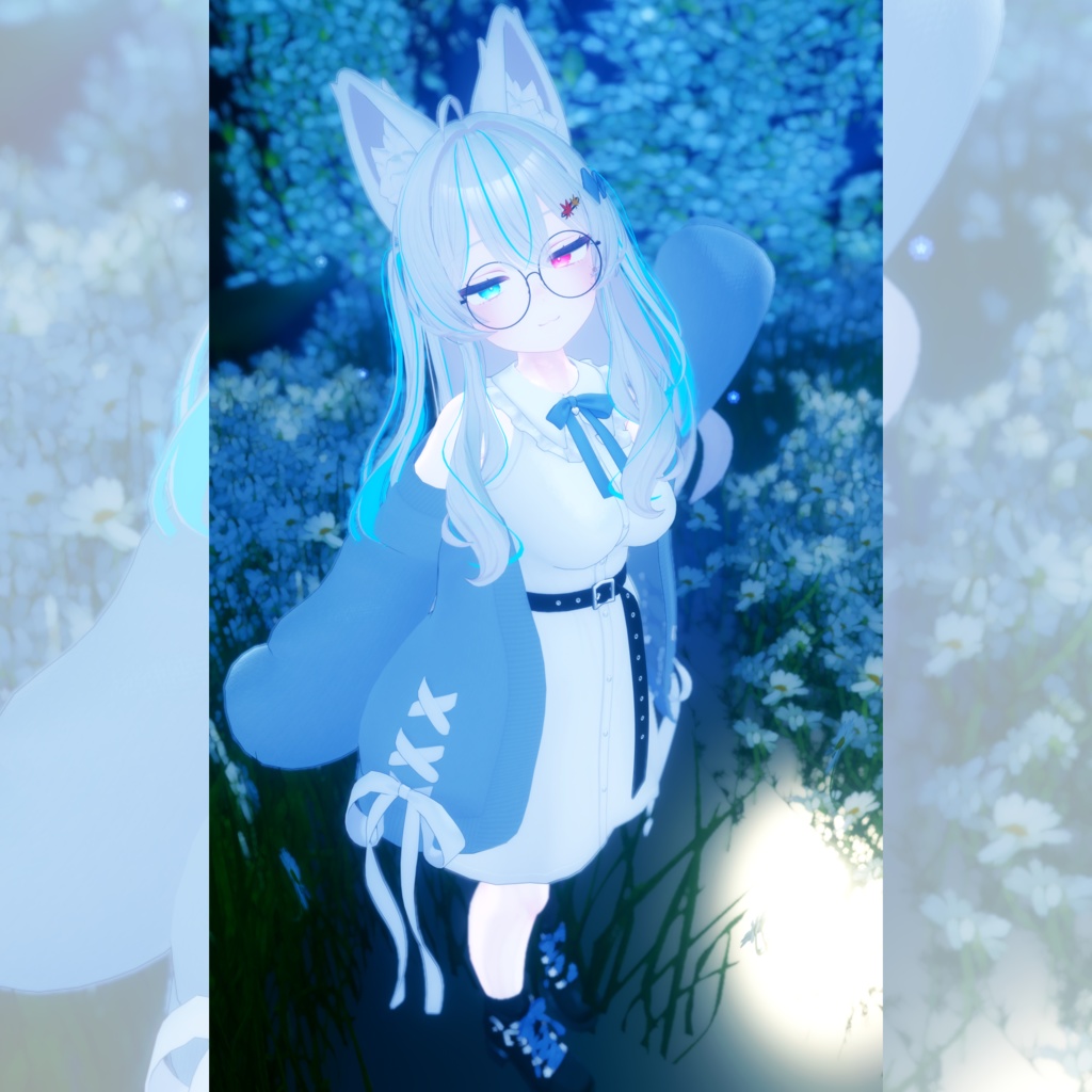 【アクセサリー】街歩きおでかけコーデ メガネセット3種