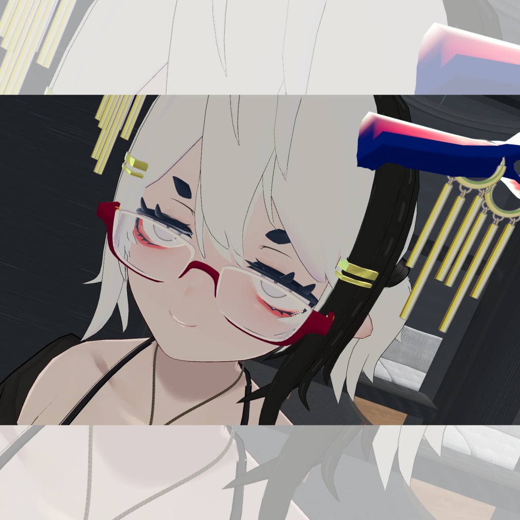 【アクセサリー】街歩きおでかけコーデ メガネセット3種