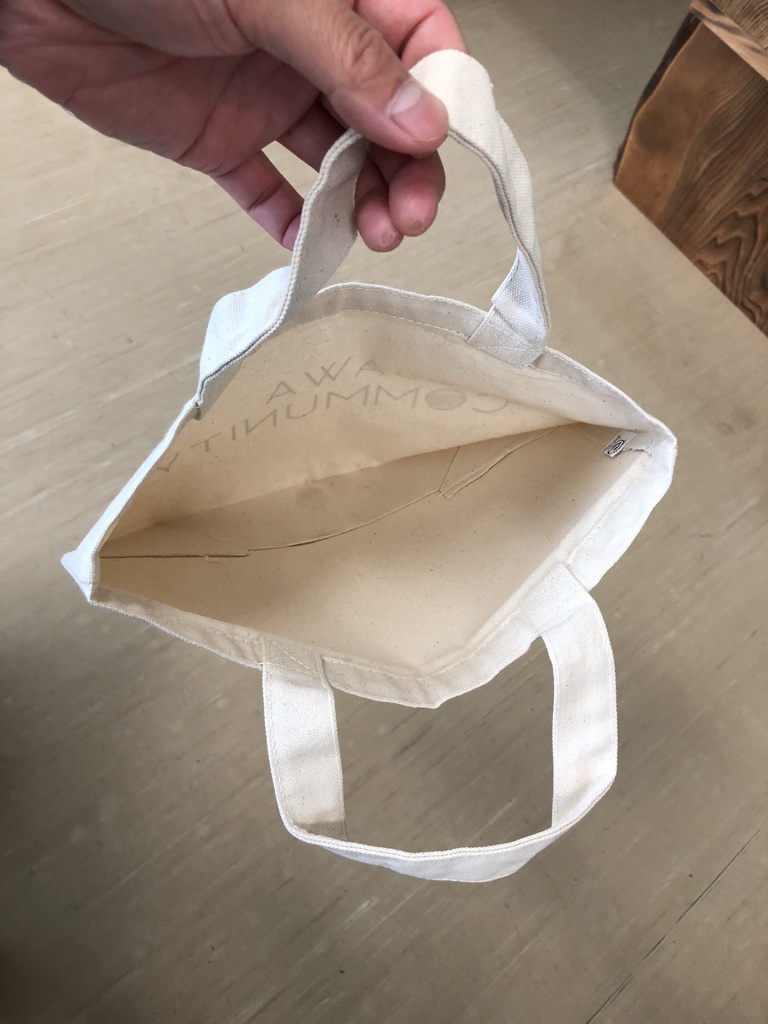 トートバッグ - 小(大沢コミュニティロゴ)