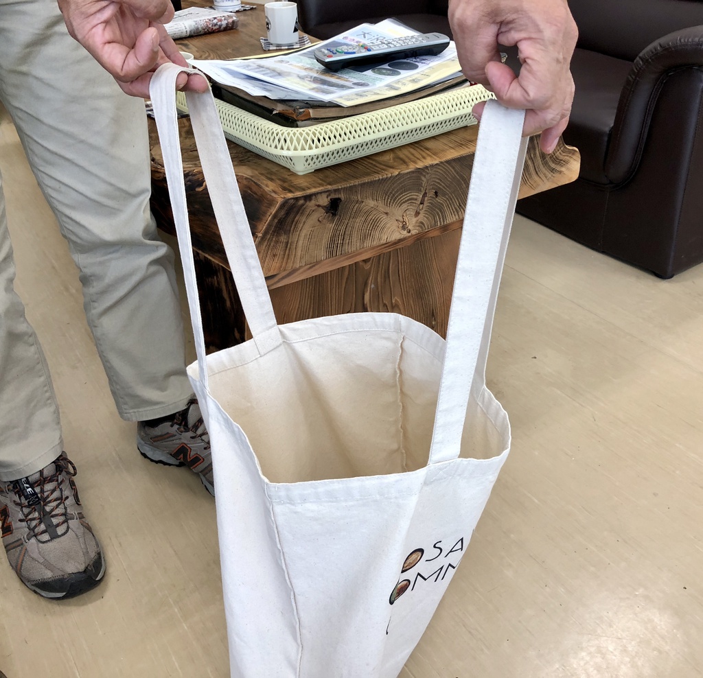 トートバッグ - 大(大沢コミュニティロゴ)