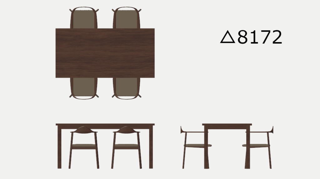 【無料】V Home World Kits「ダイニングテーブル&チェア」