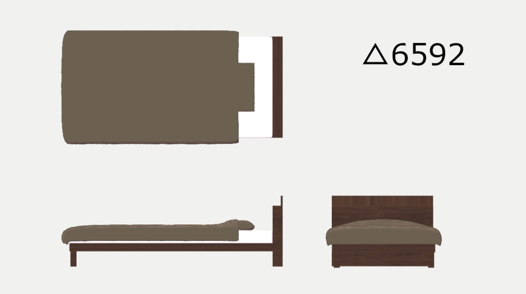 【無料】V Home World Kits「ベッド」