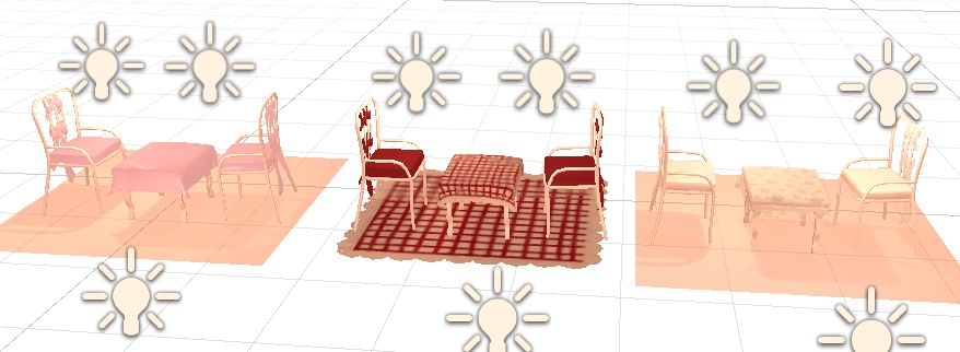 テーブル table set