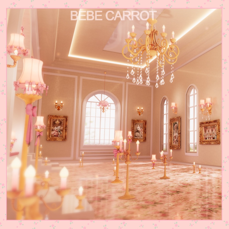 💗王女シャンデリア💗Princess's Chandeliers