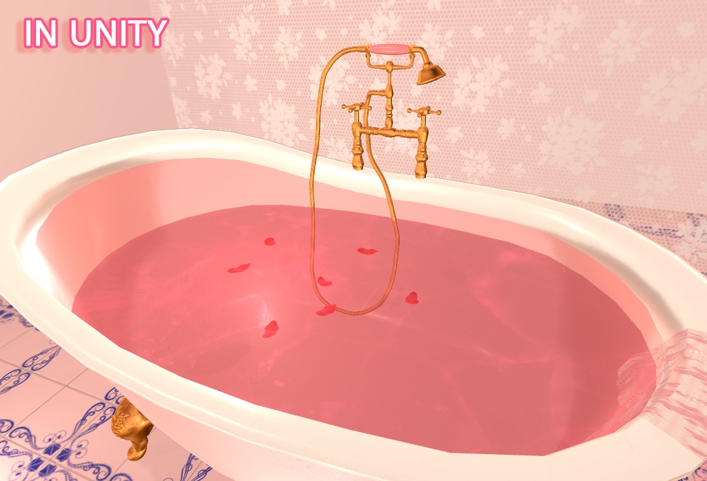 バラ浴槽 ROSE BATH