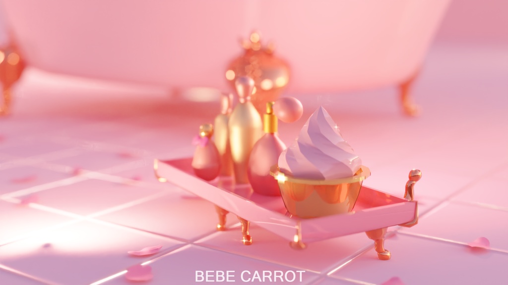 バラ浴槽 ROSE BATH