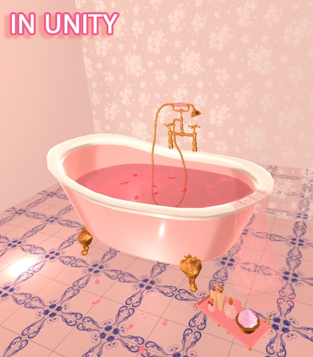 バラ浴槽 ROSE BATH