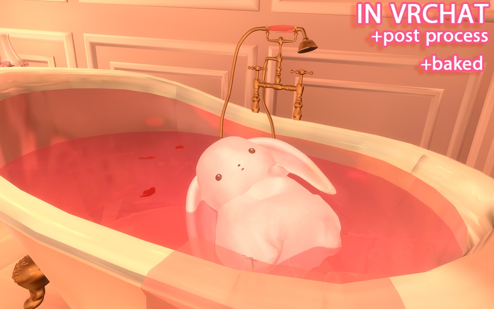 バラ浴槽 ROSE BATH