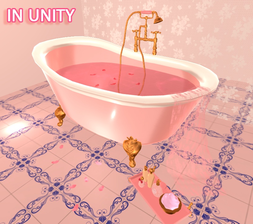 バラ浴槽 ROSE BATH