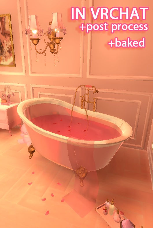 バラ浴槽 ROSE BATH