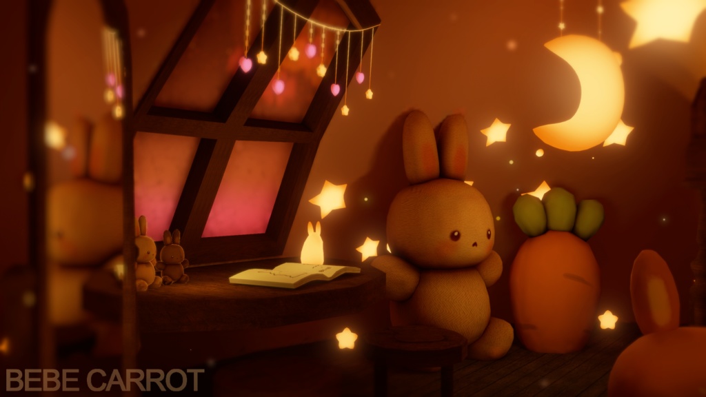 甘い夢 Sweet bunny dream house!