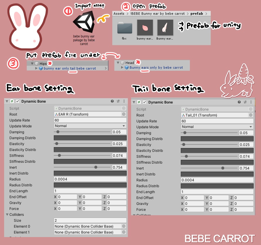 Bebe Bunny Ear set