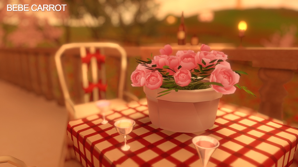 Pretty 花 Flower set