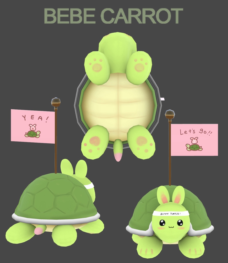 VRChat Bunny Turtle Doll