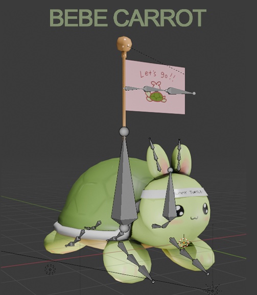 VRChat Bunny Turtle Doll