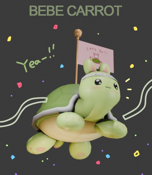 VRChat Bunny Turtle Doll